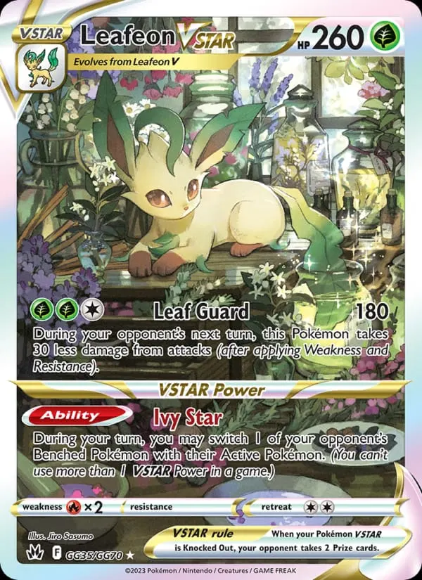 Leafeon VSTAR card photo