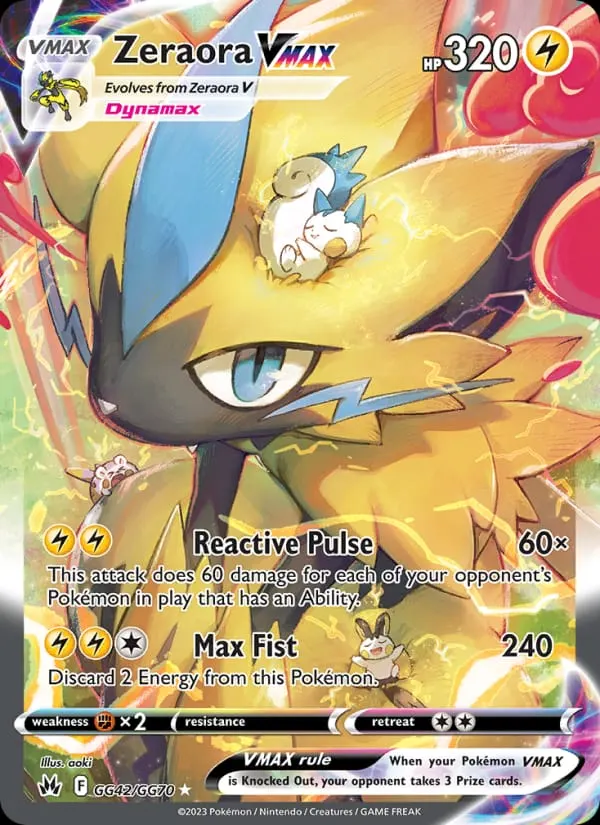 Zeraora VMAX card photo