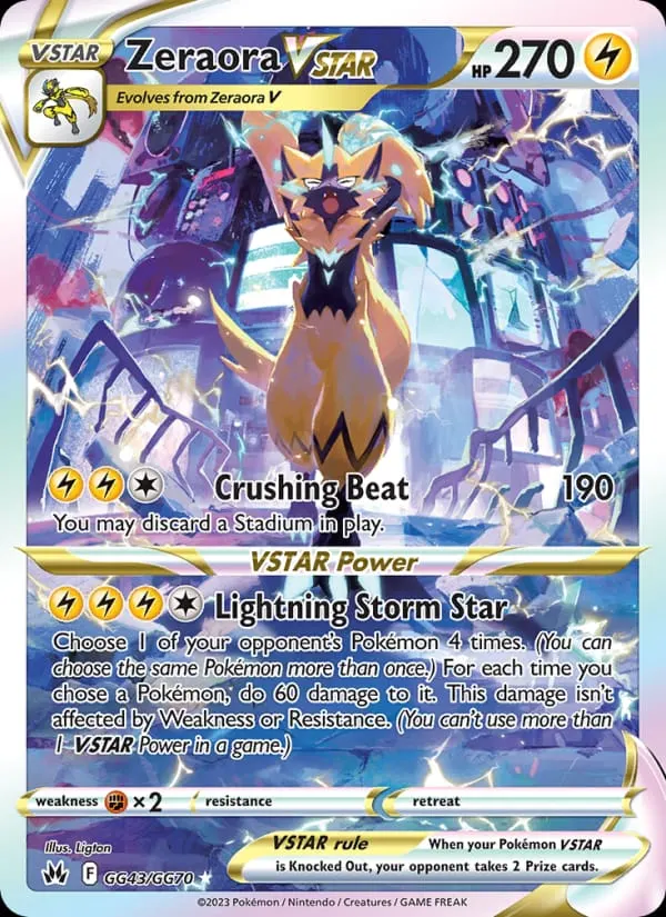 Zeraora VSTAR card photo