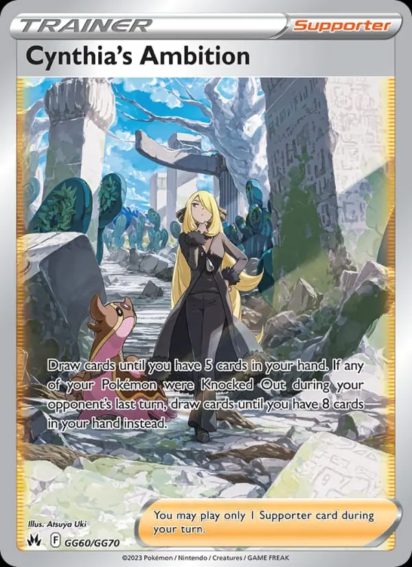 Cynthia's Ambition card photo