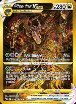 Giratina VSTAR card scan