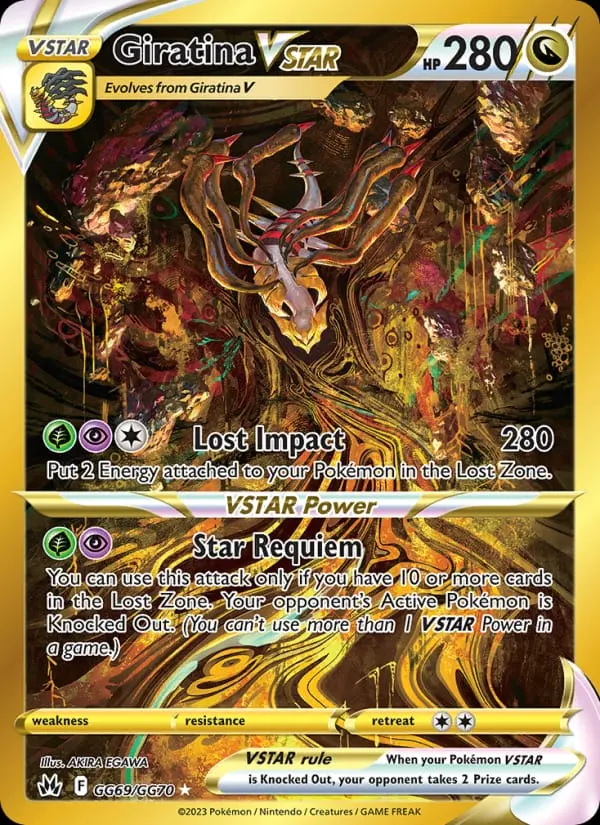 Giratina VSTAR card photo