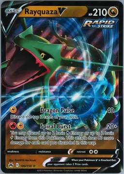 Rayquaza V #100