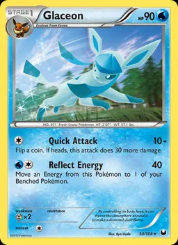 Glaceon card photo