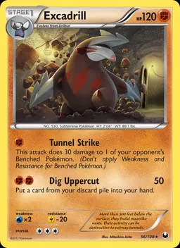 Excadrill card photo