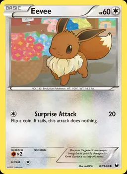 Eevee card photo