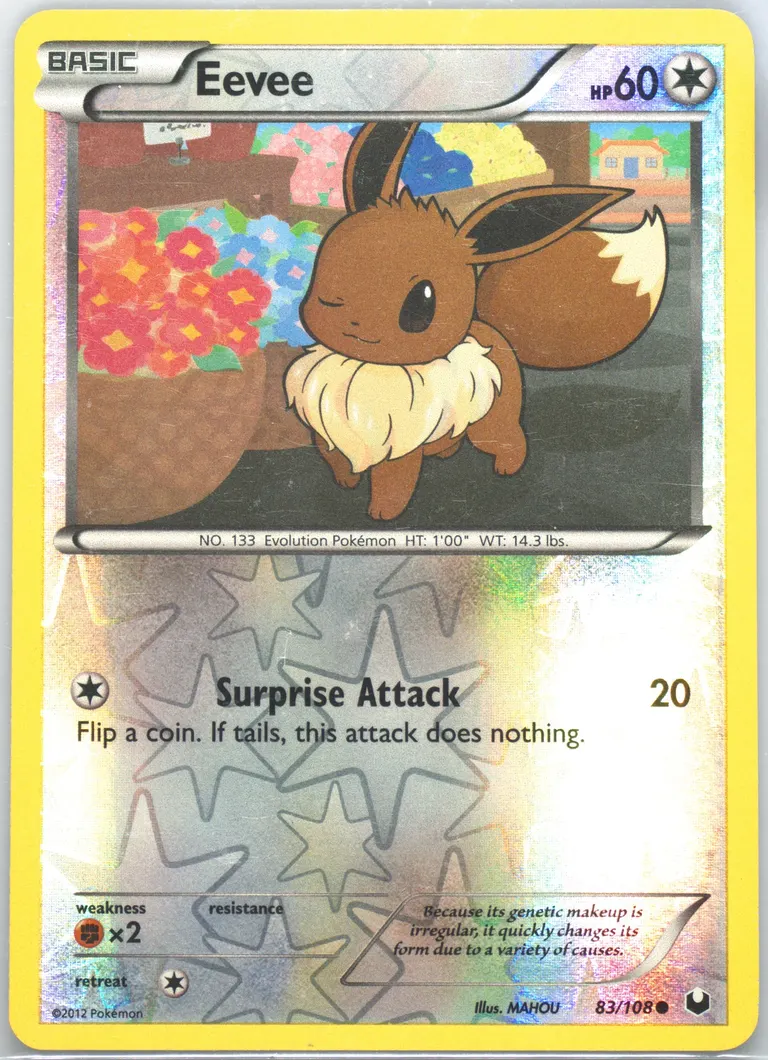 Eevee card photo