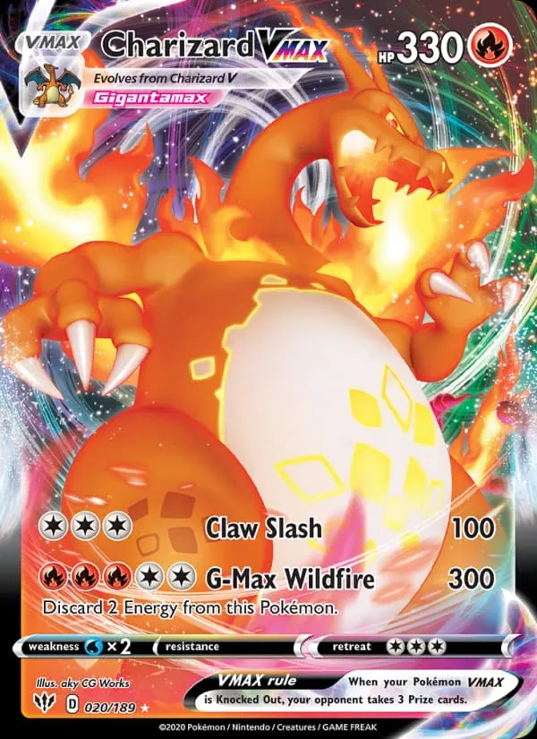 Charizard VMAX card photo