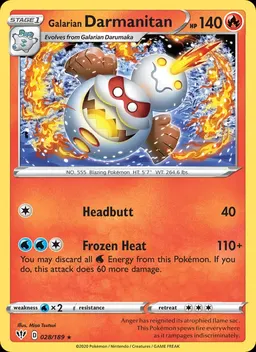 Galarian Darmanitan #28