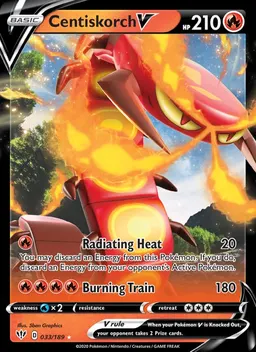 Centiskorch V card photo
