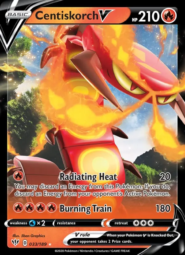 Centiskorch V card photo
