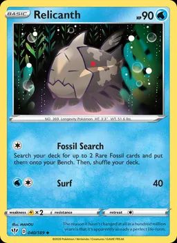 Relicanth #40