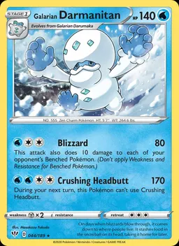 Galarian Darmanitan #44