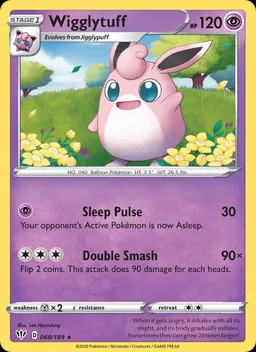 Wigglytuff card photo
