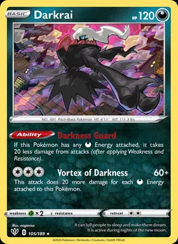 Darkrai card photo