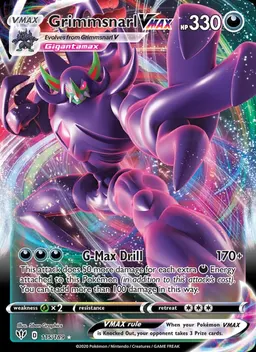 Grimmsnarl VMAX card photo