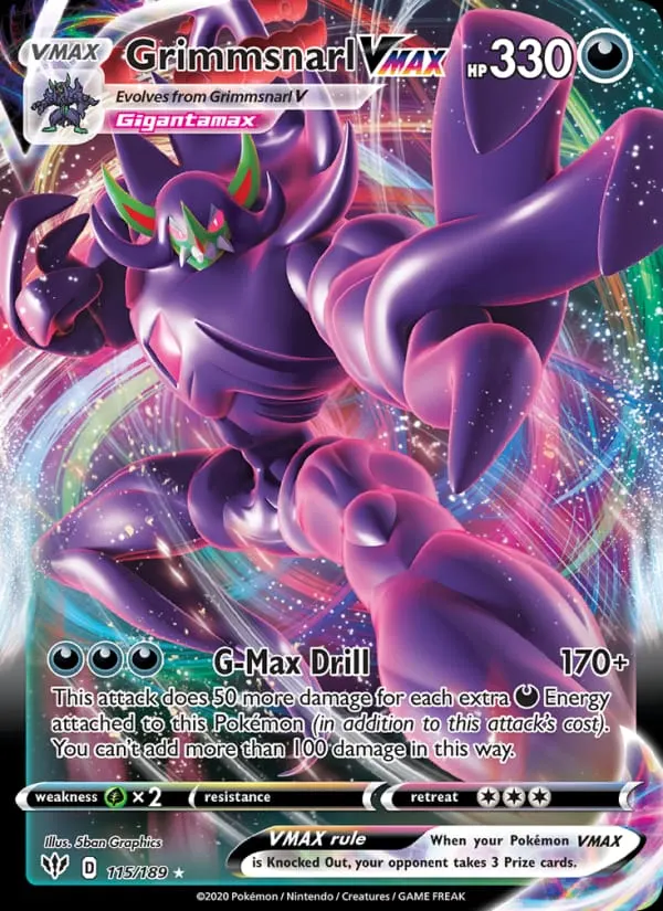 Grimmsnarl VMAX card photo