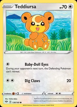 Teddiursa #138