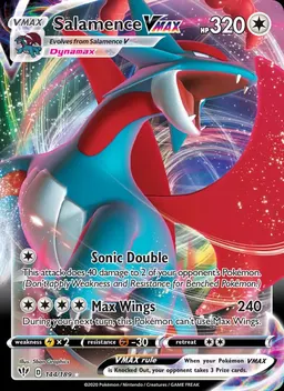 Salamence VMAX card photo