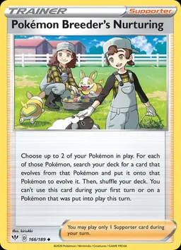 Pokémon Breeder's Nurturing #166