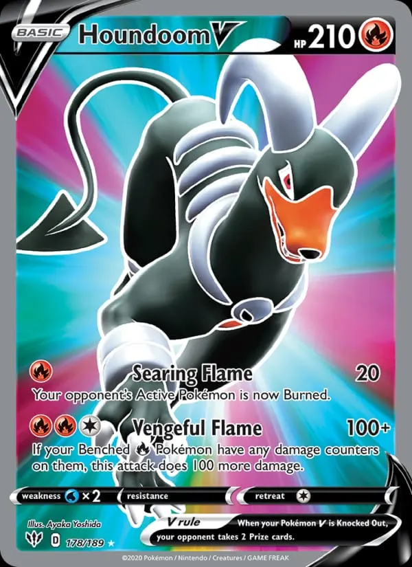 Houndoom V card photo