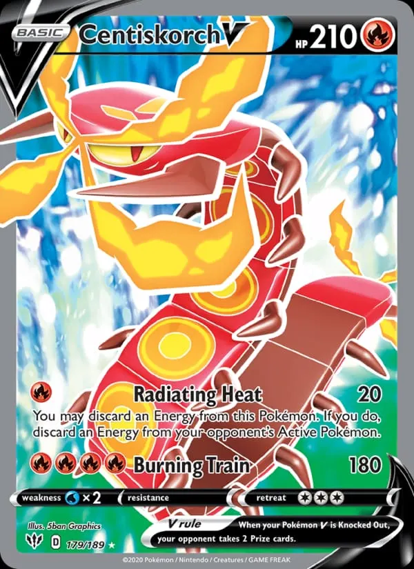 Centiskorch V card photo