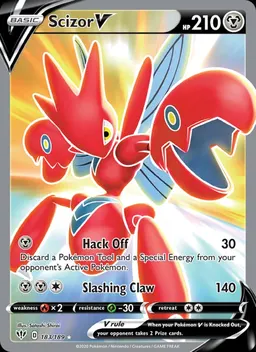 Scizor V card photo
