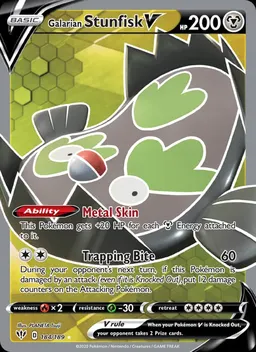 Galarian Stunfisk V card photo