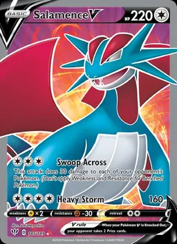 Salamence V card photo