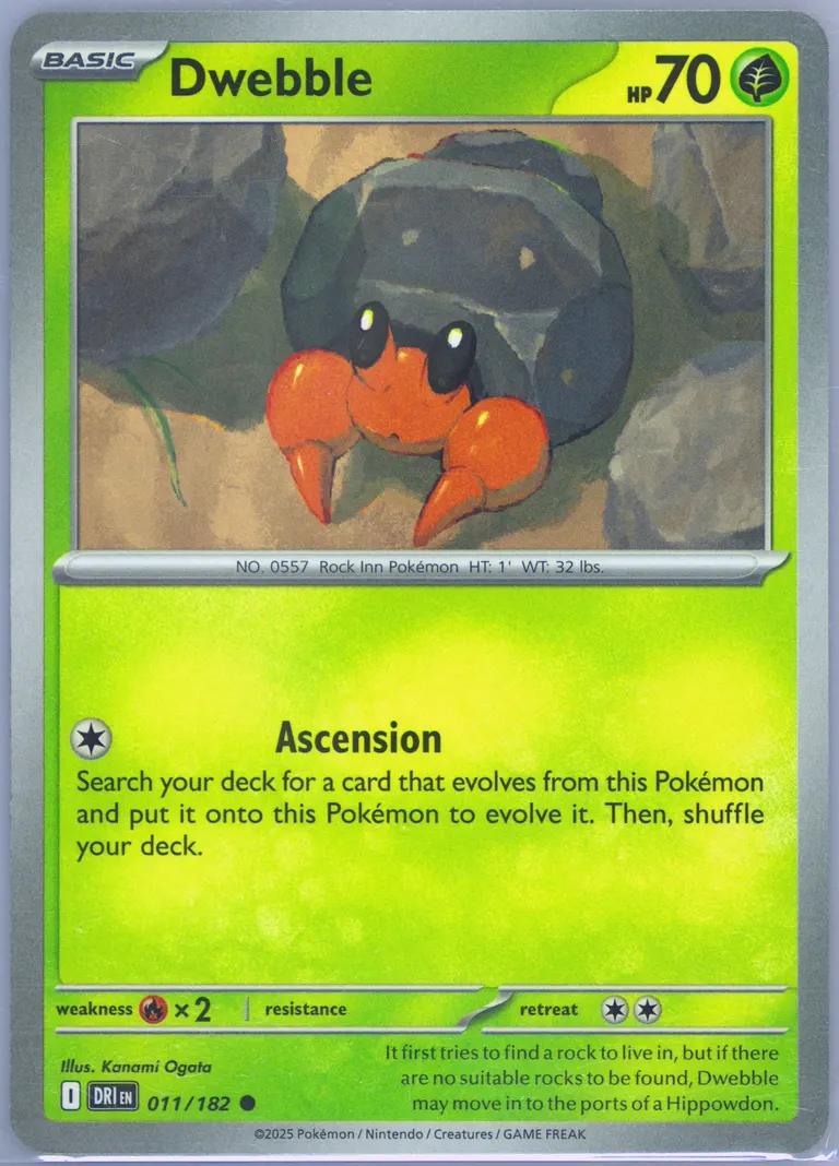 Dwebble card photo