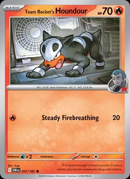 Team Rocket's Houndour #37