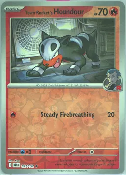 Team Rocket's Houndour #37