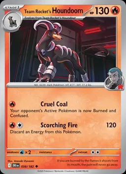 Team Rocket's Houndoom #38