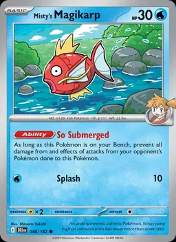 Misty's Magikarp #48