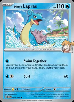 Misty's Lapras #50