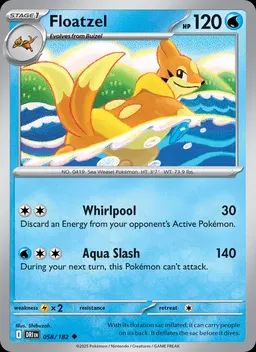 Floatzel #58