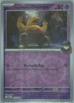 Team Rocket's Drowzee #79