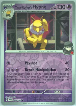 Team Rocket's Hypno #80