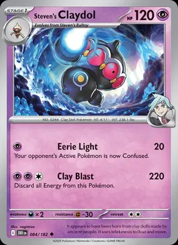 Steven's Claydol #84