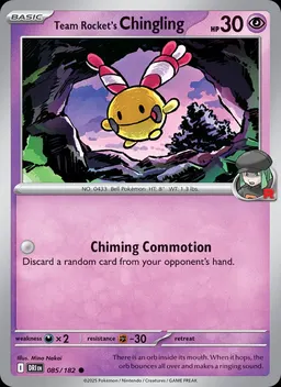 Team Rocket's Chingling #85