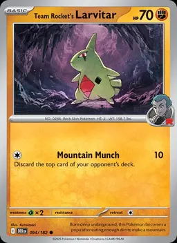 Team Rocket's Larvitar #94