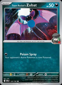 Team Rocket's Zubat #120
