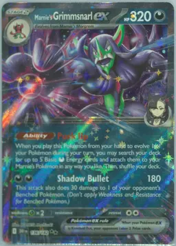 Marnie's Grimmsnarl ex #136