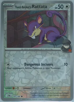 Team Rocket's Rattata #147