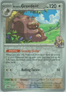 Arven's Greedent #159