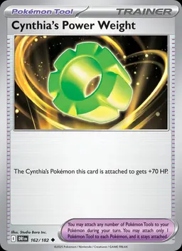Cynthia's Power Weight #162