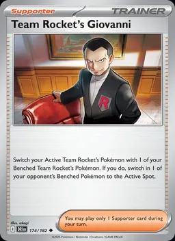 Team Rocket's Giovanni #174