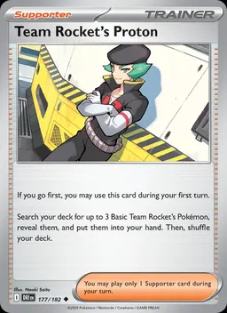 Team Rocket's Proton #177
