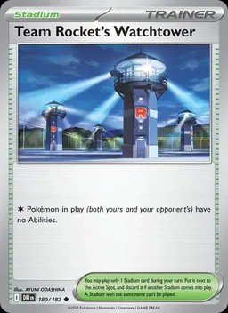 Team Rocket's Watchtower #180