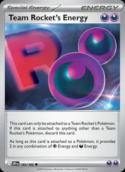 Team Rocket's Energy #182